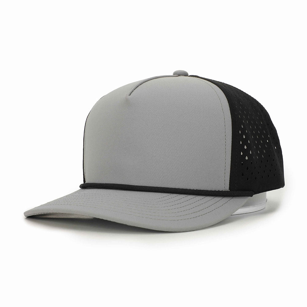 5 Panel with Rope - Light Grey / Black