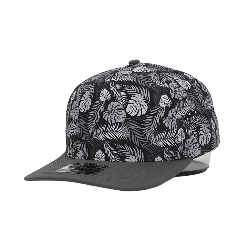 5 Panel - Black Palm