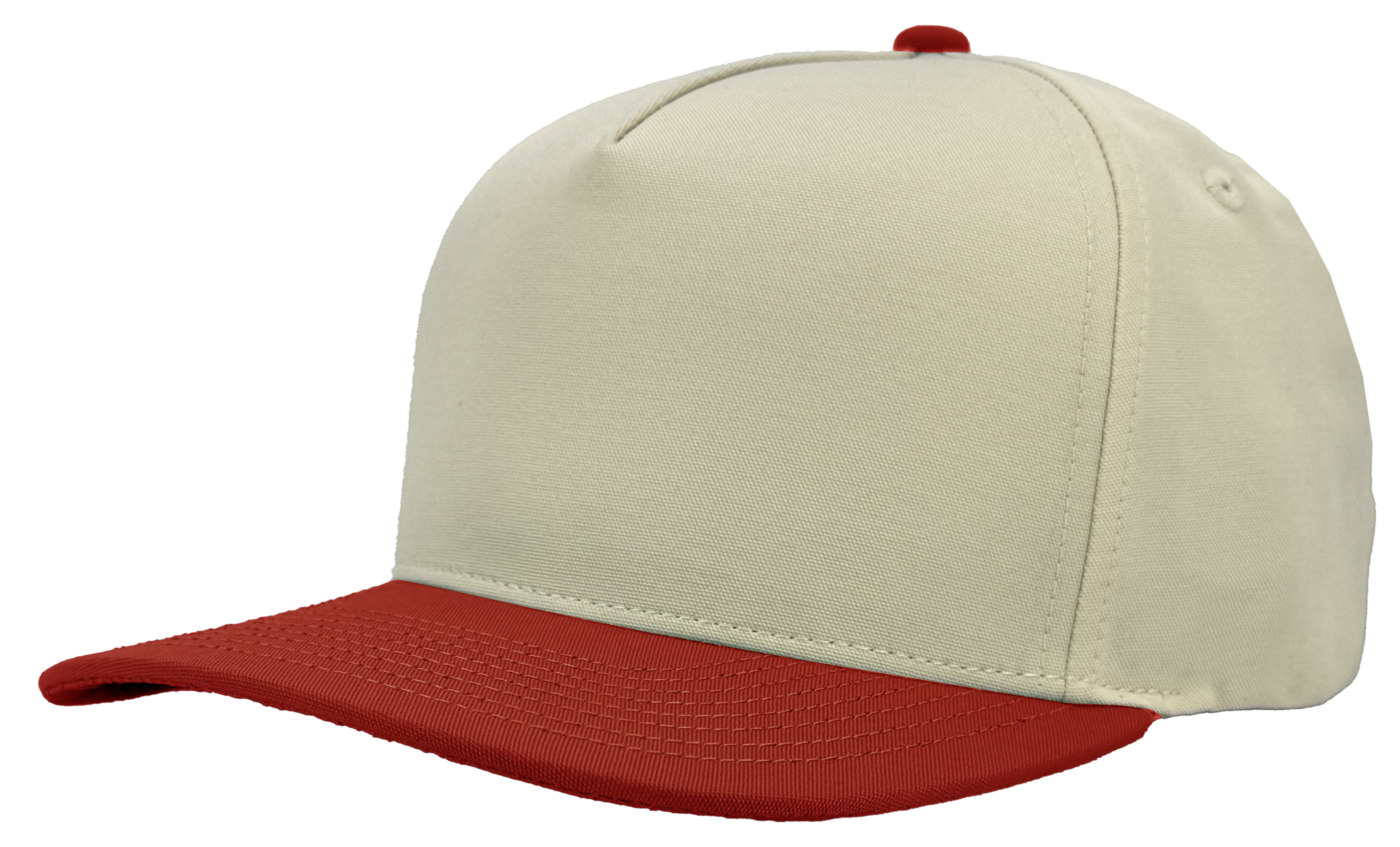 patriot 5 panel vintage hat white red