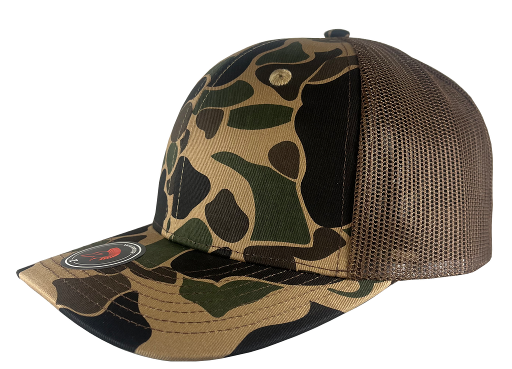 Custom Trucker Hat Warrior Duck Camo
