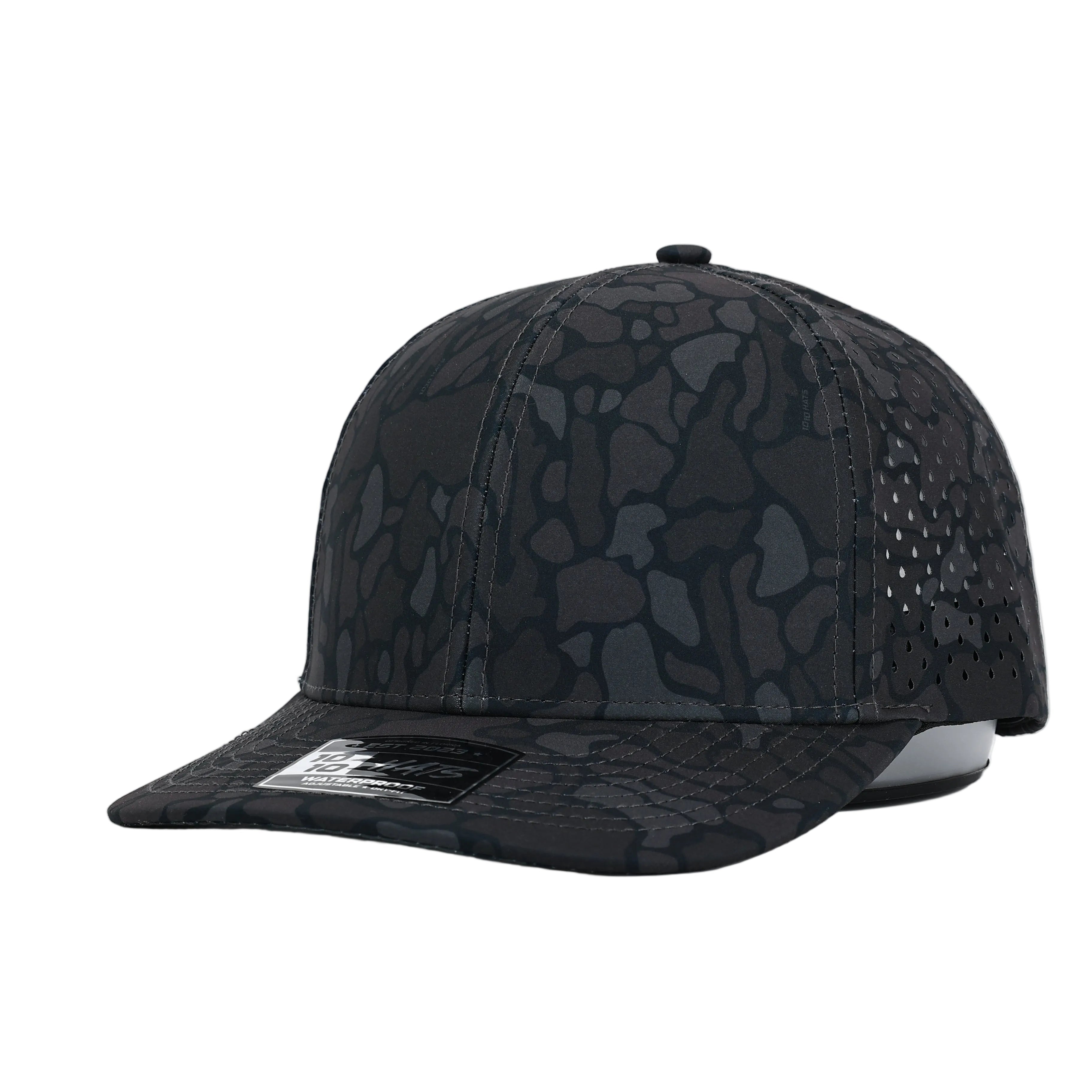 6 Panel - Blackout Camo