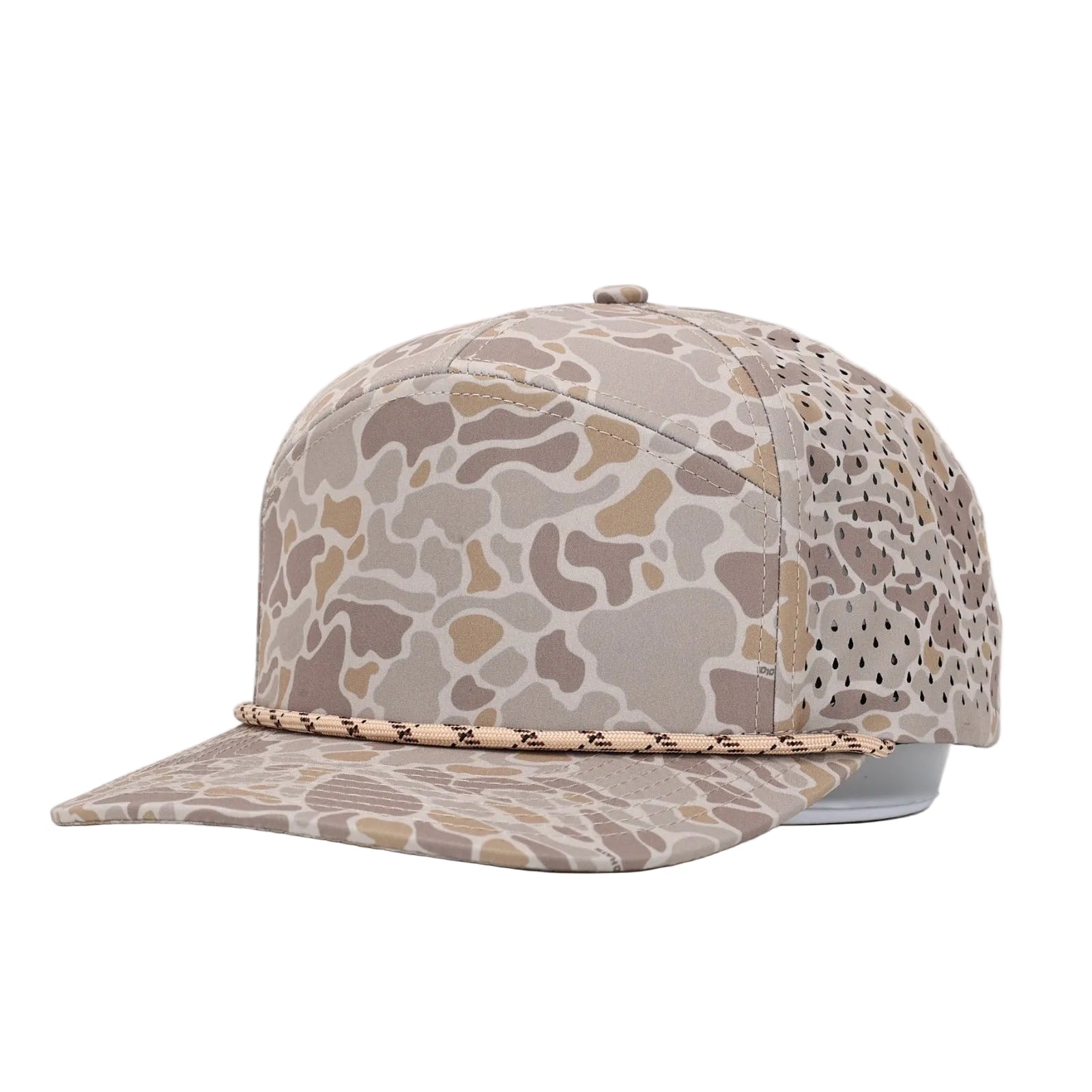 7 Panel with Rope - Woodland Camo