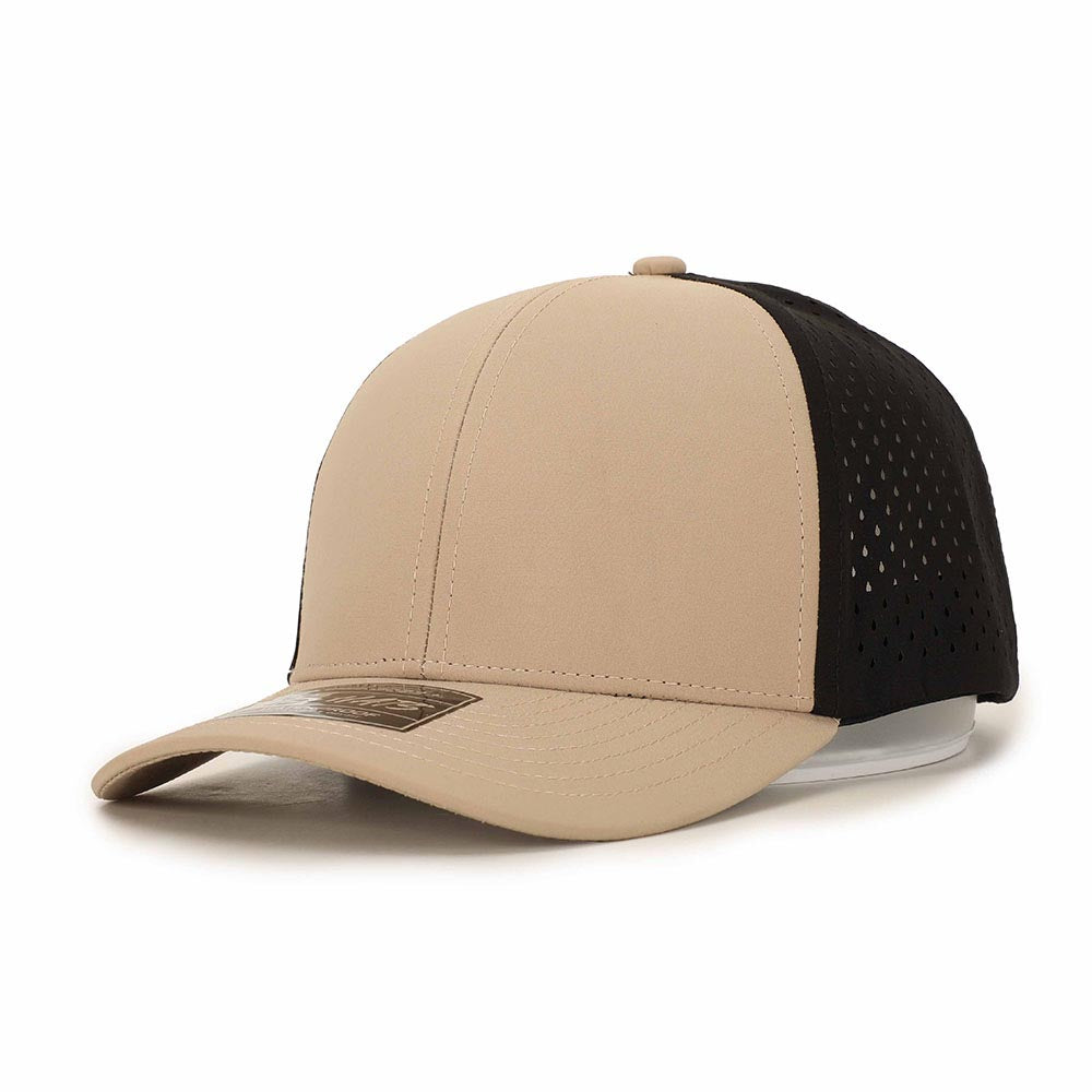 6 Panel - Khaki / Black