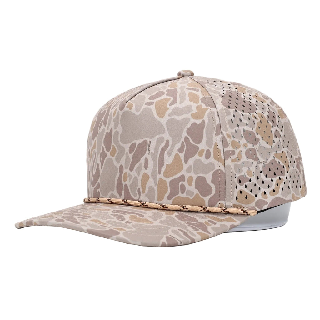 5 Panel with Rope - Woodland Camo