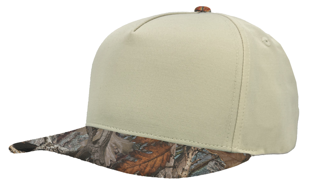 oak camo patriot vintage white 5 panel hat