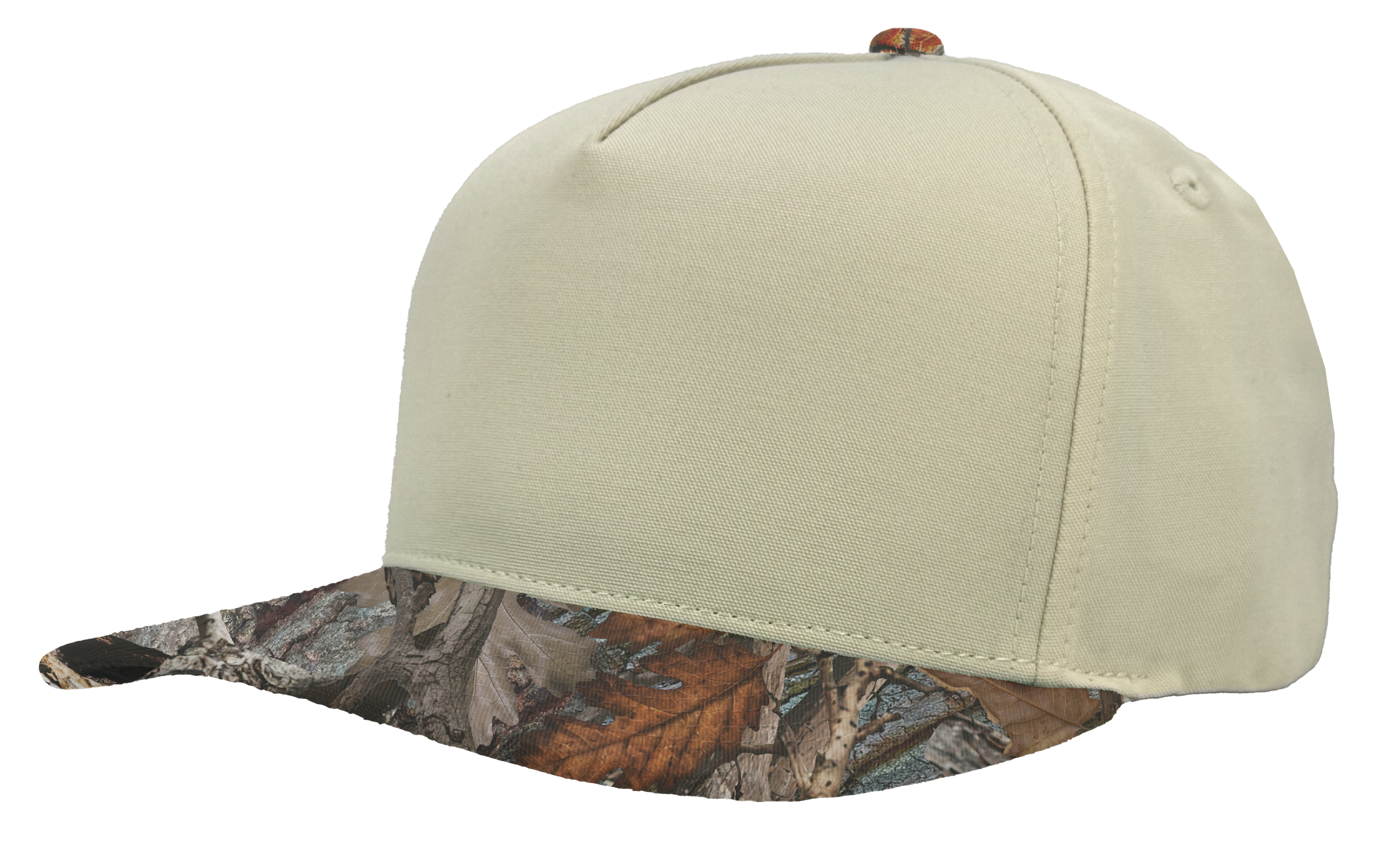 oak camo patriot vintage white 5 panel hat