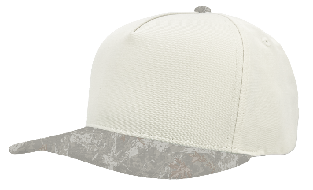 Tree camo white patriot zapped headwear hat