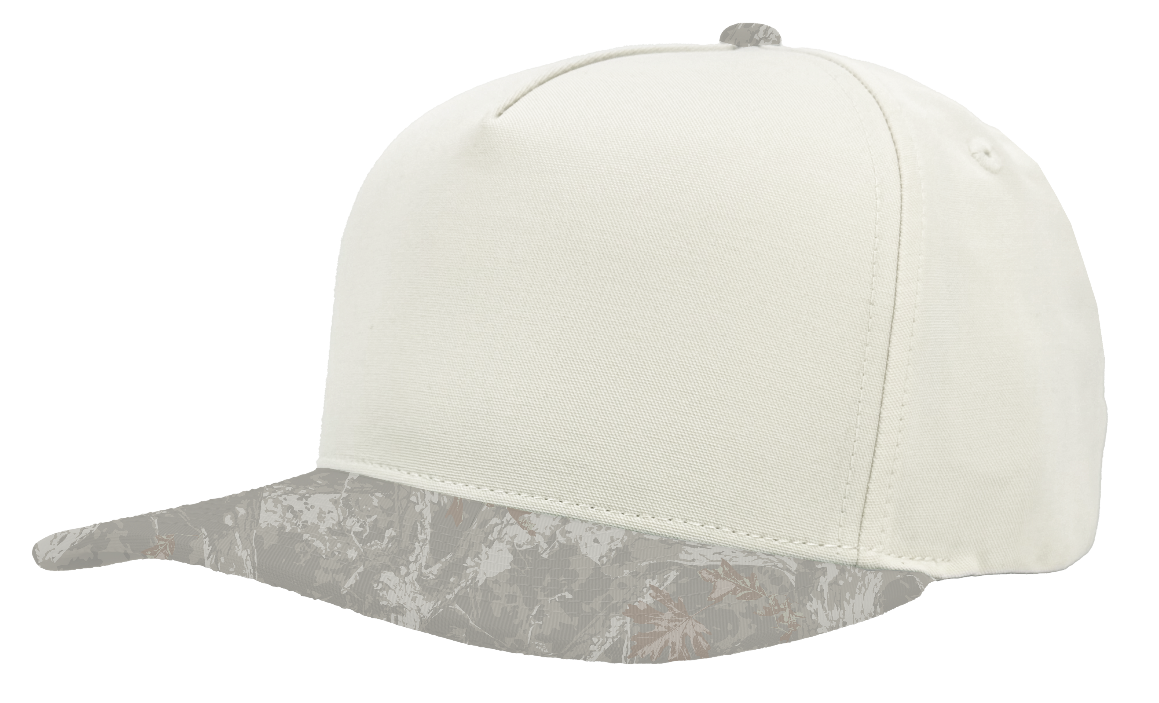 Tree camo white patriot zapped headwear hat