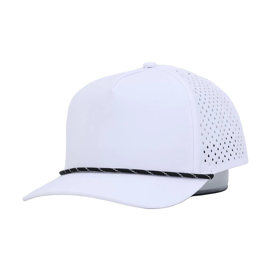 5 Panel with Rope - White