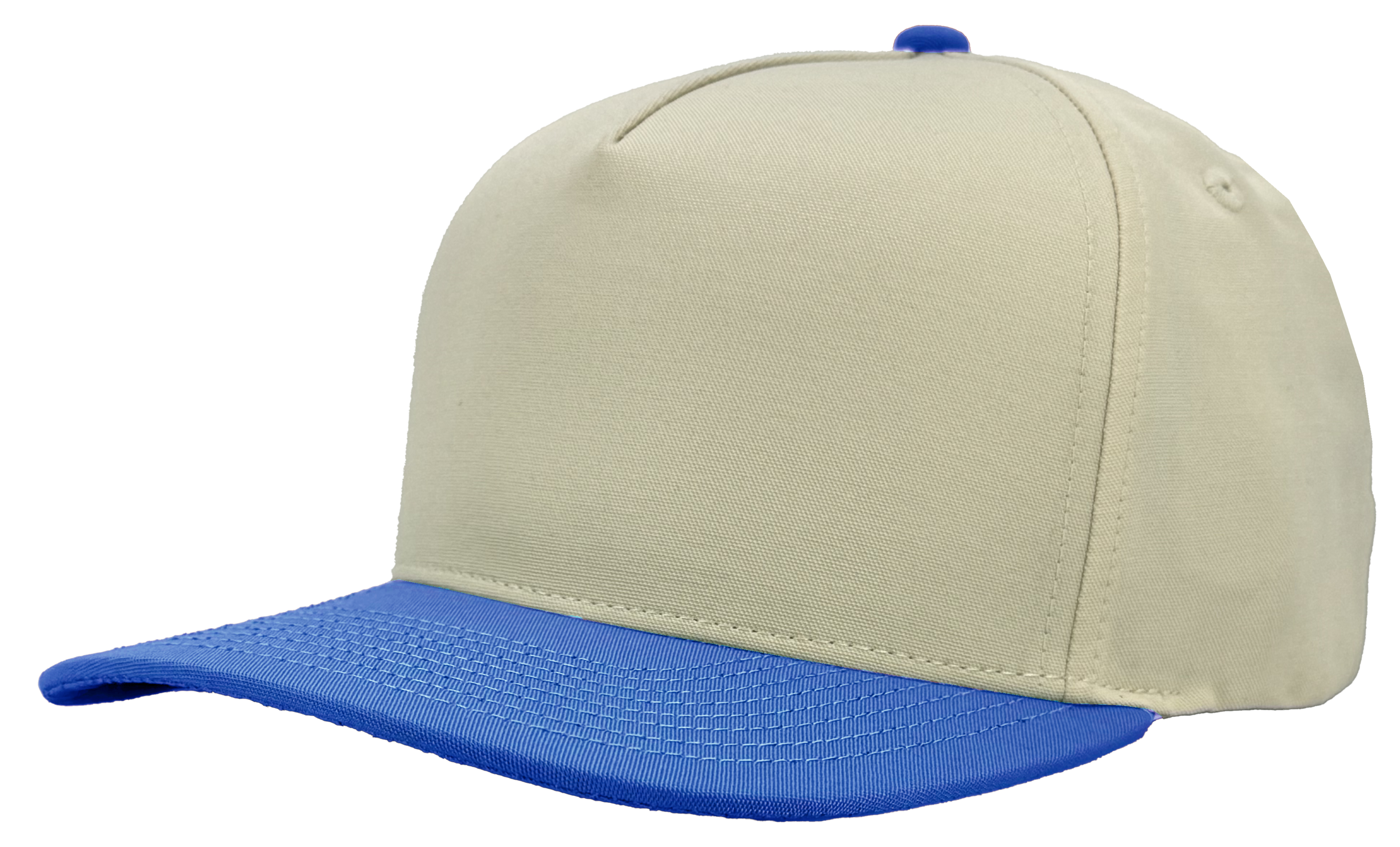 patriot 5 panel vintage hat white royal blue